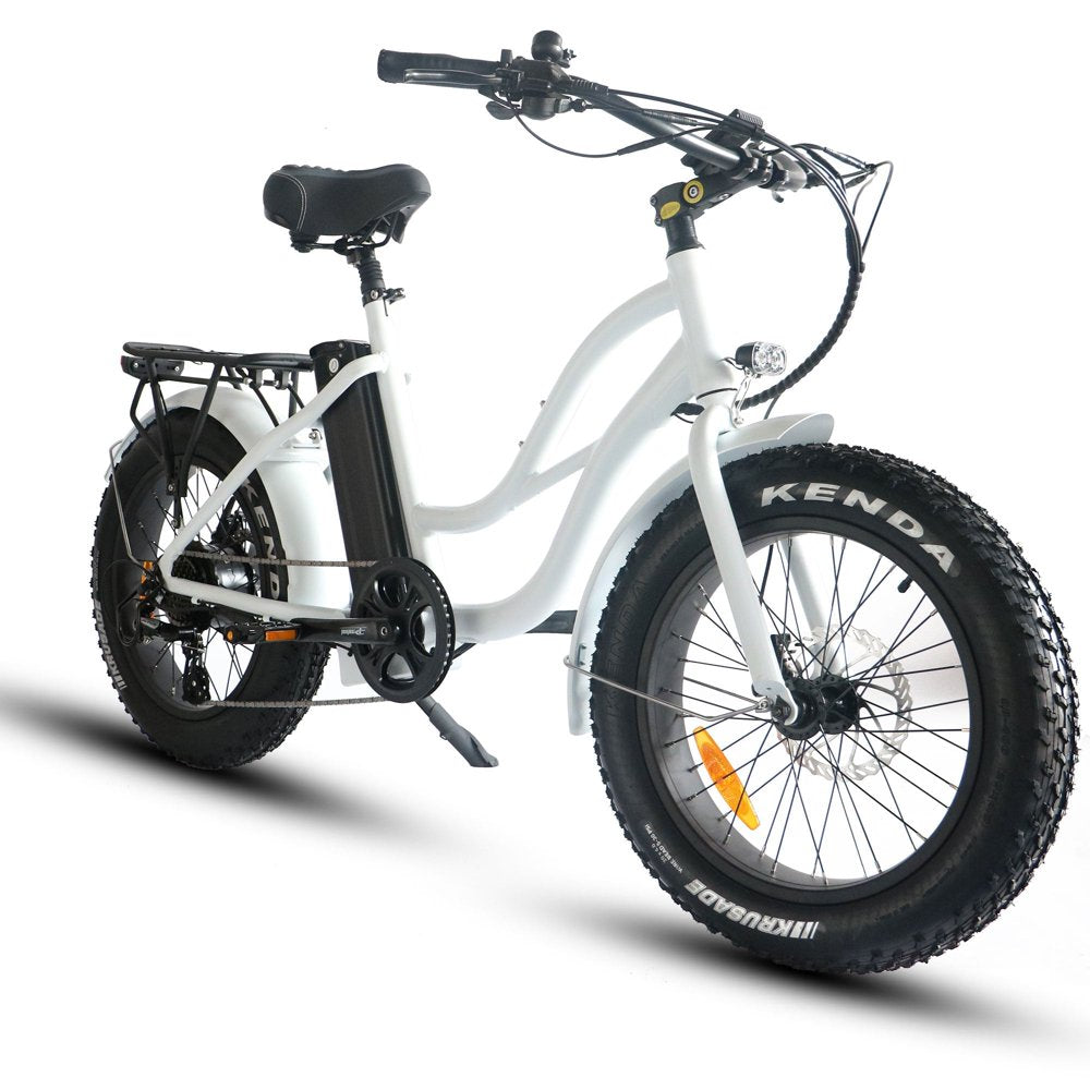 Step Thru Mini 20X4 - 52V Beach Cruiser Electric Bike