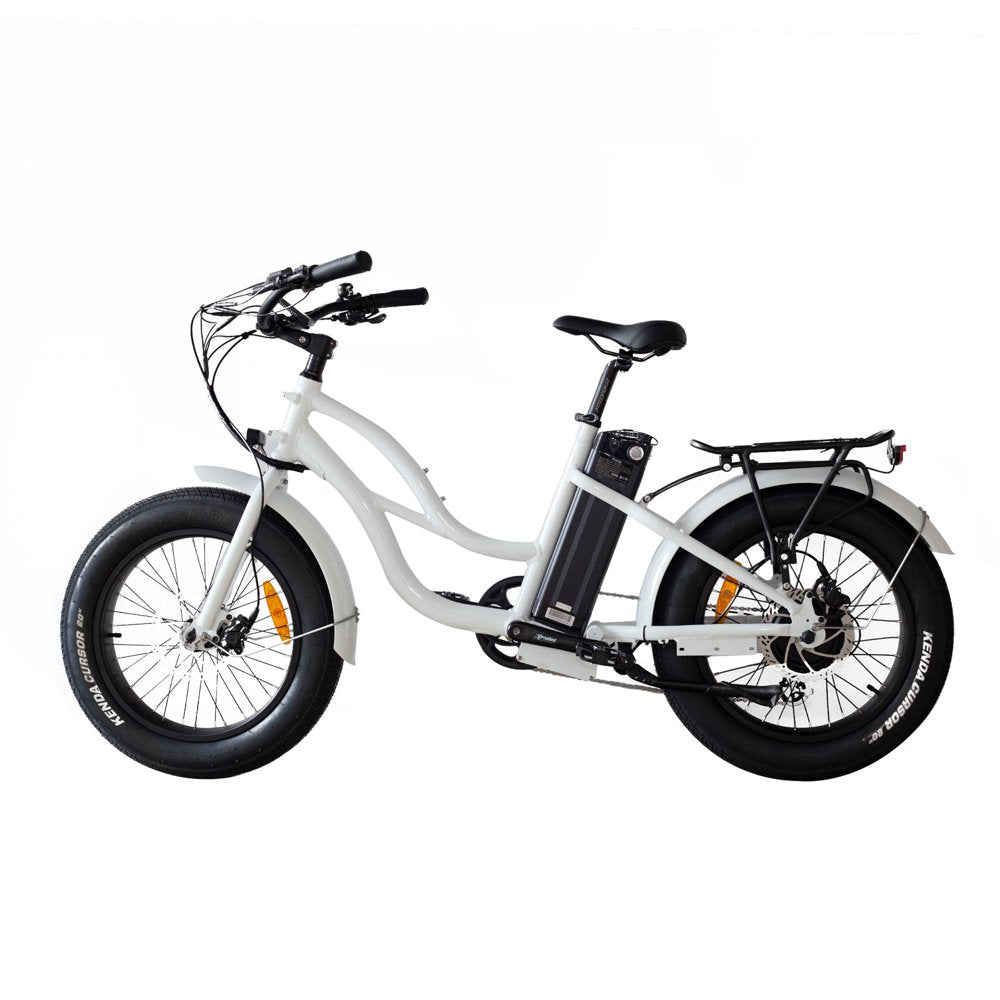 Step Thru Mini 20X4 - 52V Beach Cruiser Electric Bike