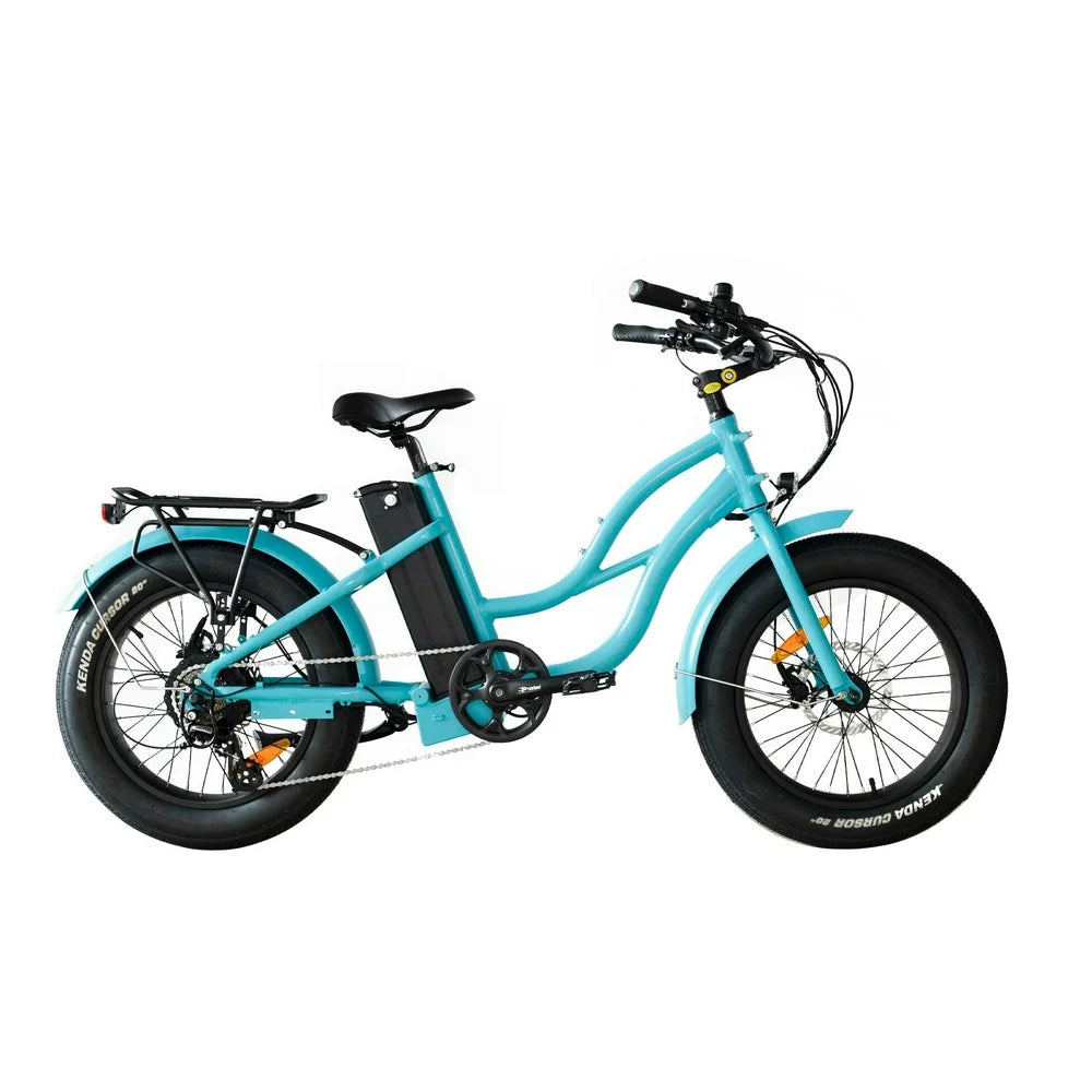 Step Thru Mini 20X4 - 52V Beach Cruiser Electric Bike